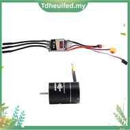 3650 5300KV High-Speed Brushless Motor and 75A Brushless ESC for        Scx10 D90