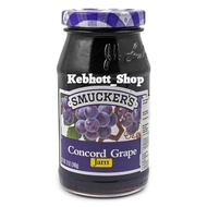 Smucker's Smuckers Concord Grape Jam Selai rasa Anggur 340 gr