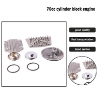 50cc 70cc 90cc 110cc Motorcycle Oil Cooler Adapter Engine Cylinder Cover Horizontal Engine Adapter E