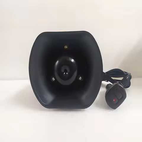 DC12V 40W France Tones Police siren Horn Emergency Police car Fire Truck alarm with Cigar lighter sw