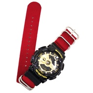 NICE  Nylon Watchband for Casio G-Shock GA-110/100/120/150/200/300/400 GD-100/110/120 G-8900 DW-5600 GW-M5610 DW-6900 G-5600 GW-6900 DW-9052 GLS-8900 Bracelet Strap Band +16mm adapter