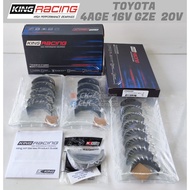 KING Race XP Bearing - TOYOTA 4AGZE 4AGE 16V 20V Silvertop Blacktop for FWD AW11 MR2 AE92 AE101 AE11