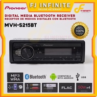 Pioneer MVH-S215BT USB BLUETOOTH FM AUX Single Din Player