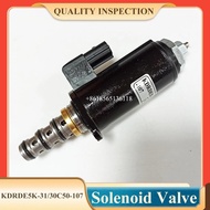 Solenoid Valve YB35V00005F1 KDRDE5K-31/30C50-107 For SK480LC-6E SK200-6E SK230-6E Excavator