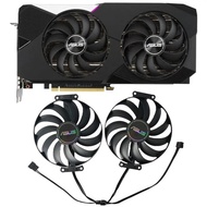 NEW 5PIN7PIN DUAL RX 6700 XT GPU Fan，For ASUS DUAL RX 6600 6600XT 6700XT 6650XT 6750XT、RTX 3060TI 30