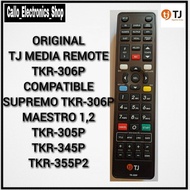 ✅ ✳ Original TJ Media Remote Control TKR-306P for Supremo/Maestro1&2/TKR 305P