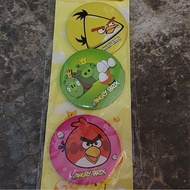 Angry Bird Badges Pins