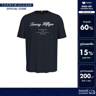 Tommy Hilfiger เสื้อยืด ผู้ชาย รุ่น MW0MW33691 DW5 - สีน้ำเงิน
