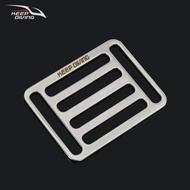 316 Stainless Steel Technology Diving Side Hanging Rectangular Mesh Buckle Scuba Diving Back Flying 