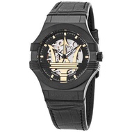 นาฬิกาหนังผู้ชายโครงอัตโนมัติ Maserati Potenza R8821108009 R8821108008 R8821108002 R8821108027