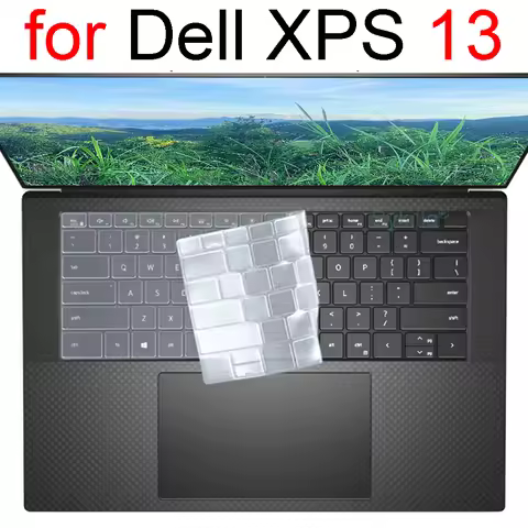 Keyboard Cover for Dell XPS 13 9310 9300 9305 9343 9350 9360 9365 9370 9380 7390 Silicone Protector 