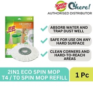 3M Scotchbrite 2In1 Eco Spin Mop / T4 / T0 Spin Mop Refill