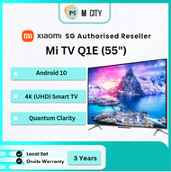 [Bulky] Xiaomi Mi Tv Q1E 55 Inch | Free Wall Mount Bracket | Android 10 Smart Tv | 3 Years On-Site Warranty