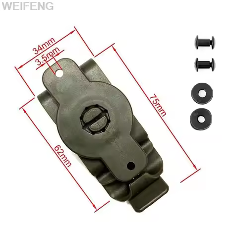 Tactical KYDEX Holster Belt Loop Belt Clip For DIY Knife Kydex Sheath Gun Holster with Screw Knife P