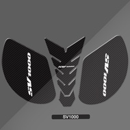 สติกเกอร์ติดสติ๊กเกอร์ปกป้องแผ่นรองถังน้ำมันรถจักรยานยนต์3D เหมาะสำหรับรถซูซูกิ SV650 / S 1998-2013 