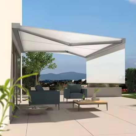 DN Automatic Awning Outdoor Cassette Foldable Awning Sun Shades Electric Retractable Awning for Rest