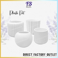 PLASTIC FLOWER POT/CREATIVE FLOWER POT/ROUND FLOWER POT/SQUARE FLOWER POT/INDOOR&OUTDOOR PLASTIC FLO