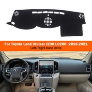 Dashboard Cover Pad for Toyota Land Cruiser LC200 2016 - 2021 Dash Mat Dashmat Accessories Sunshade 