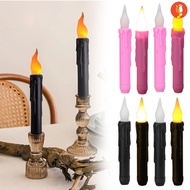 Flameless Taper Candles Battery Operated LED Taper Candles Halloween Decor / Electronic LED Candle P