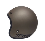 Helm Bogo JPN Granito Doff Set Kaca Datar Kaca Cembung