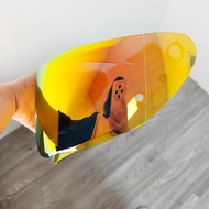 HJC C10 HJ34P Motorcycle Helmet Visor - UV Protection and Windproof Accessory (Various Colors) [Impo