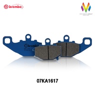 Brembo ผ้าเบรกหลัง CC (เกรดคาร์บอน) สำหรับKAWASAKI : ZX-10R 04-15 / ZX-6R 13-16 / Ninja 400R 11 / ER