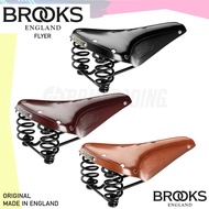 BROOKS FLYER LEATHER SPRUNG SADDLES COMFORT FOR LONG DISTANCE MADE IN ENGLAND BICYCLE SADDLE