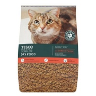 Tesco Adult Cat Complete Dry Food with Seafood Flavour 7kg
