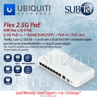 Ubiquiti Flex 2.5G PoE Switch 8 Ports PoE++ with a 10 GbE RJ45/SFP+ | USW-Flex-2.5G-8-PoE