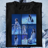 KATUN Nmixx Blue Valentine Photo Group T-Shirt - 24s combed Cotton Sullyon Jiwoo Haewon Lily Kyujin 