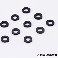 3mm Usukani 7075 AL Spacer Black / Shim Set / Washer Set