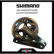 Bike Smart | SHIMANO 105 CRANKSET R7100 W/O BOTTOM BRACKET