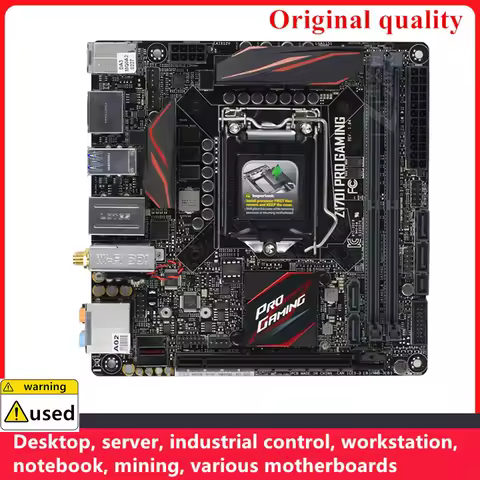 For Z170I PRO GAMING MINI ITX Motherboards LGA 1151 DDR4 32GB Intel Z170 Overclocking Desktop Mainbo