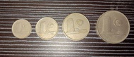 Best Malaysia Coins: 5 ,10, 20 &amp; 50cents (Total :4coins)