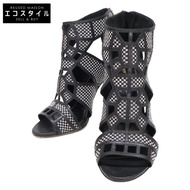 二手 Sergio Roshi 68000 高跟短靴涼鞋，37 碼