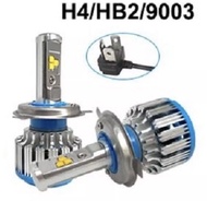 MD AUTO STOP หลอดไฟหน้ารถยนต์ หลอดไฟled T1 Turbo chip cree12V & 24V 1คู่มีขั้ว H1 H3 H4 H7 H11 9005/