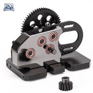 HooCrawler 2.Low Performance Transmission Overdrive Gearbox Carbon Panel for 1/10 RC Crawler LCG Cha