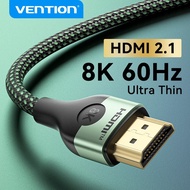 Vention HDMI 2.1 Cable 8K 60Hz High-speed 3D HDMI to HDMI Cable Dolby Vision  48Gbps  For Computer/L