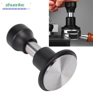ZHUANPH Coffee Tamper, 58.5mm Spring Loaded Espresso Tamper, Ergonomic Stainless Steel Threaded Bott