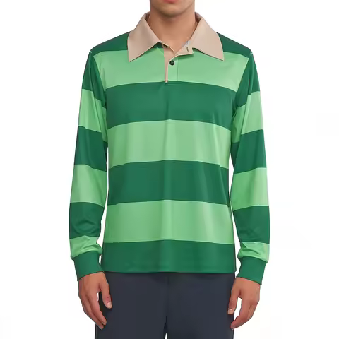 Blue's Clues Cosplay Costume Green Striped Polo Shirt Blue Footprint T-shirt Kids Adults