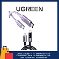UGREEN UNO USB-C TO USB-C PD FAST CHARGING CABLE 100W (UG-L509-65092)(UG-L509-35501)(UG-L509-35512)(