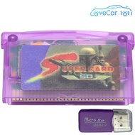 ตลับเกมของการ์ดเผาไหม้การ์ดเกมขนาดเล็กสำหรับ GBA GBA SP GBM IDS NDS Lite คอนโซลเกม