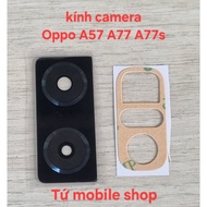 Camera glasses for Oppo A57, Oppo A77, Oppo A77s, Oppo A56s are shared (with glue attached)