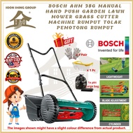 BOSCH AHM 38G Manual Hand Push Garden Lawn Mower Grass Cutter machine Mesin Rumput Tolak Pemotong Rumput