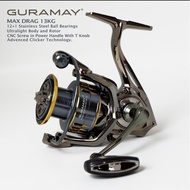 Hemus Guramay LF Series Power Handle Fishing Reel with Gear Ratio 5.2:1 - Available in Sizes