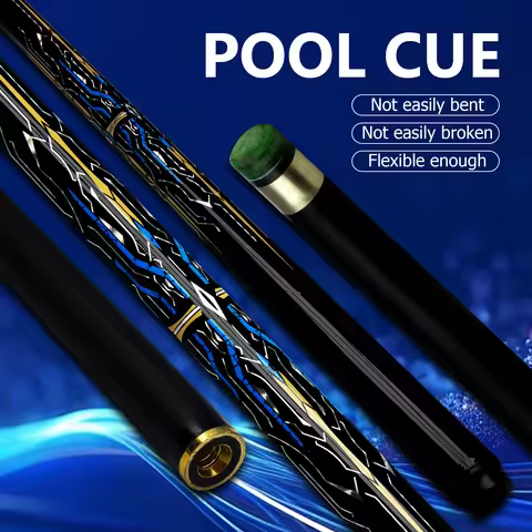 Pro 9.5mm Carbon Fiber Pool/Snooker Cue 146cm for 9-Ball/8-Ball/3-Cushion & Taco de Billar