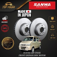 SUZUKI ERV VAN FRONT [ DEPAN ] DISC BRAKE PLATE ROTOR BRAKE SYSTEM SANWA MADE IN JAPAN READY STOCK