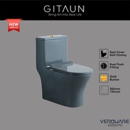 [VEROWARE] Toilet Bowl / Water Closet / One Piece Water Closet Colour / VRNRX 6125 GYG