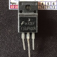 Bag of 5 components Dual pulse diode F20UP60DN F20UP60 20A 600V to the middle pin to disassemble the