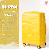 พร้อมส่ง!! KINGSUN กระเป๋าเดินทางคุณภาพดี วัสดุ PP 100% รุ่น PP01 ขนาด 20-24-28 นิ้ว (รับประกัน5ปี)